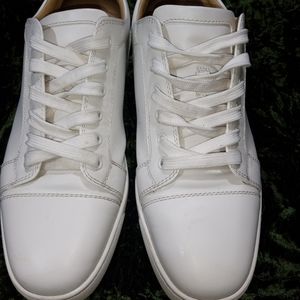 Mens Christian Louboutin leather sneakers size 11